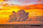 Balis sunsets are considered postcard-perfect, with their stunning colors and breathtaking scenery Art Print